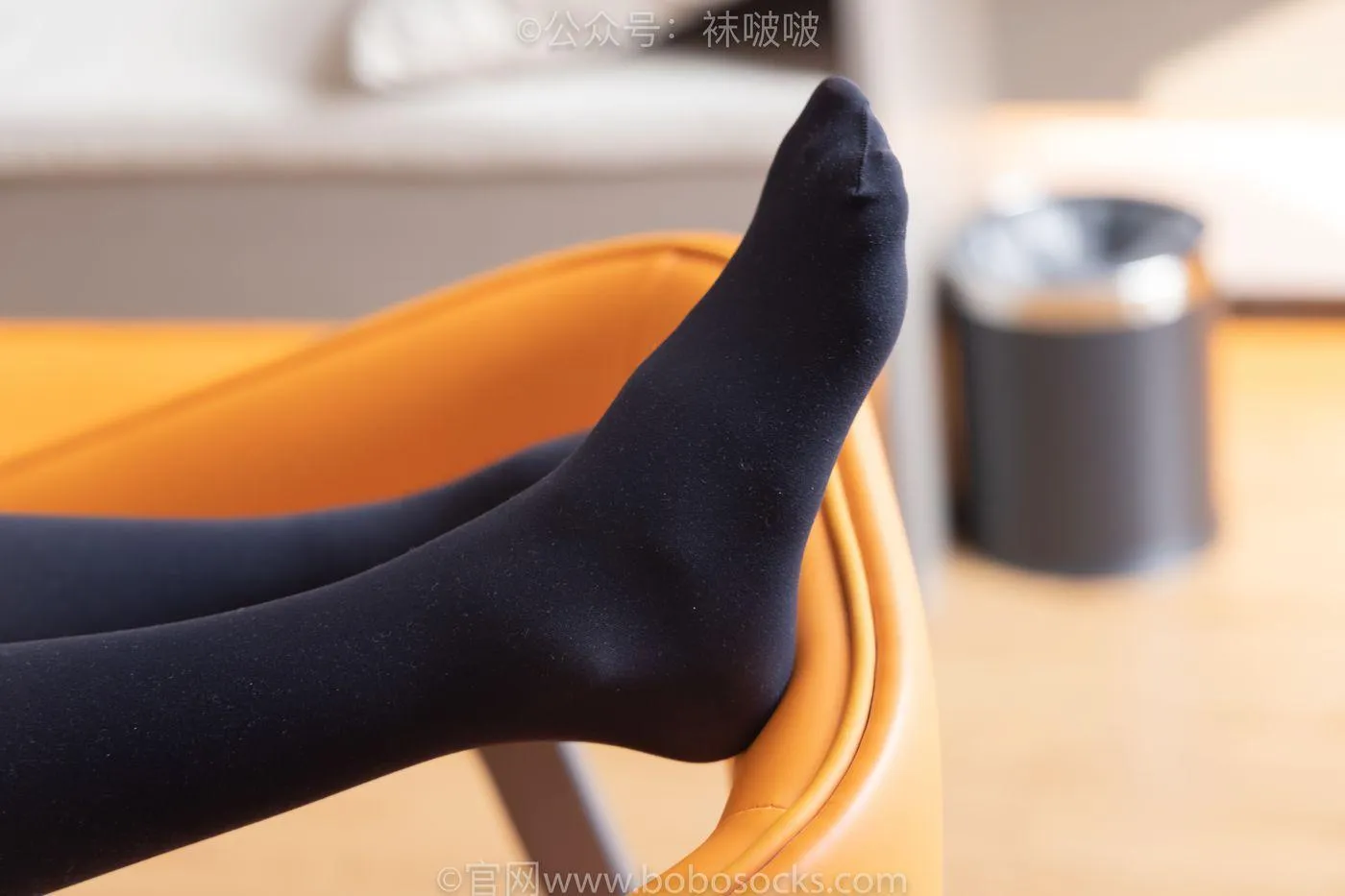 [BoBoSocks袜啵啵]NO.064 稚予-平底鞋、厚黑丝 [137P]插图6